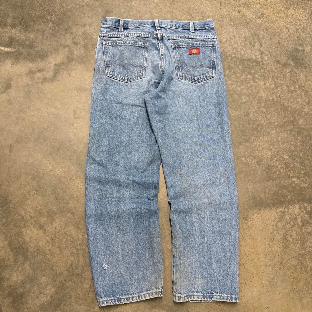Vintage Blue Dickies Workwear Denim Jeans 36x30